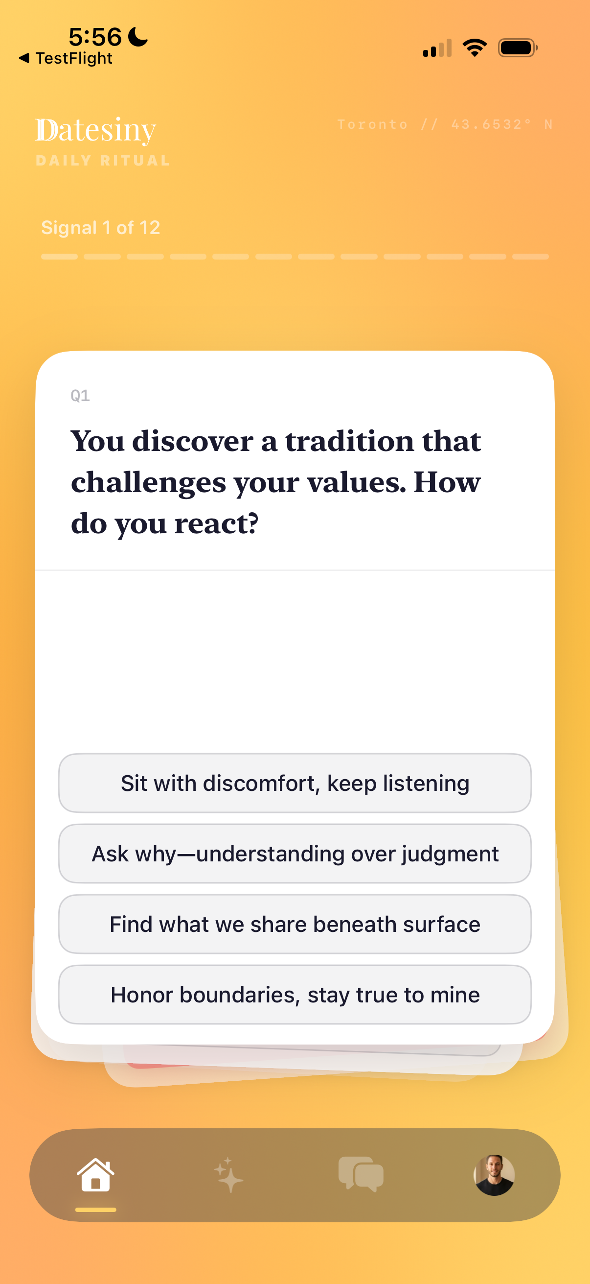 Multiple choice question type